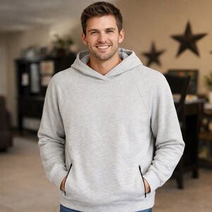 All in Motion - Men's Gray Hoodie